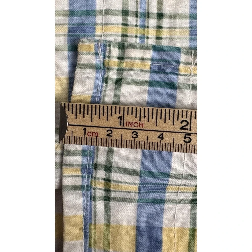 Waverly‎ Window Valances Blue Yellow Plaid 73